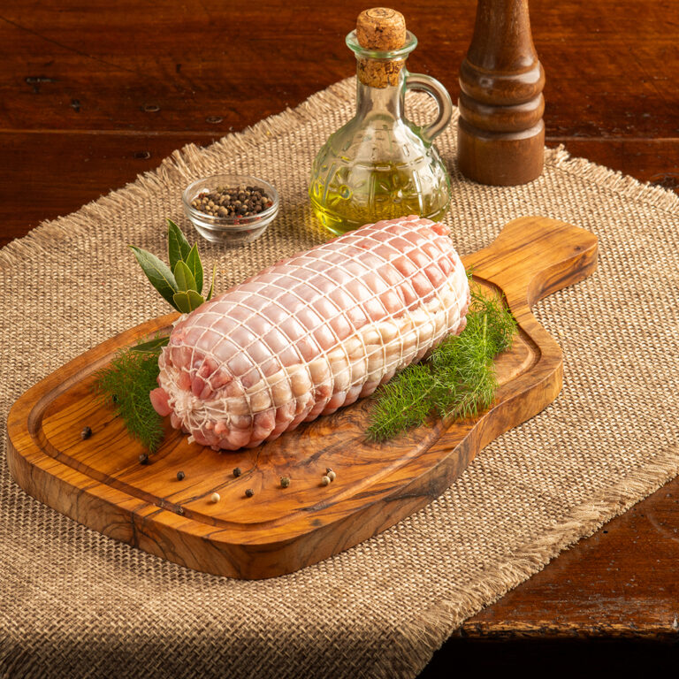 Rollata di coniglio in porchetta